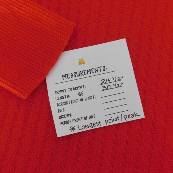 ST. JOHN Red Orange Cowl Neck Wool Asymmetrical Pullover Sweater Knitwear Medium - Picture 12 of 12